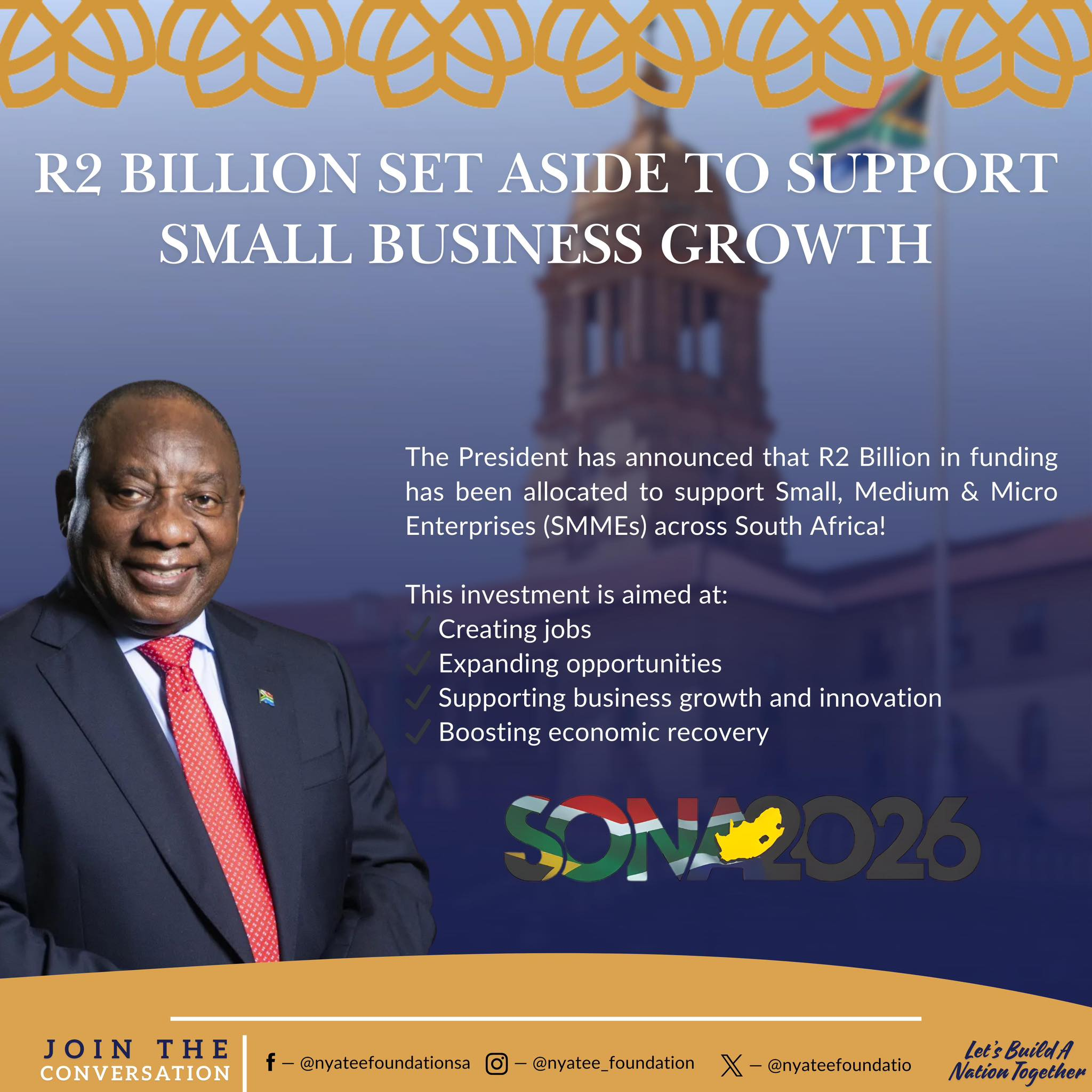 R2 billion set aside to support small business growth